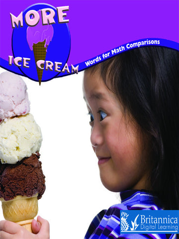 More Ice Cream: Words for Math Comparisons