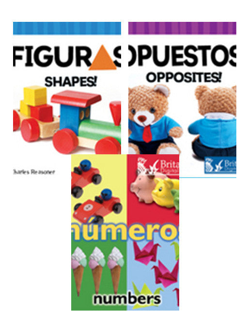 Libros infantiles sobre n&uacute;meros y matem&aacute;ticas/Counting and Math Board Books Series