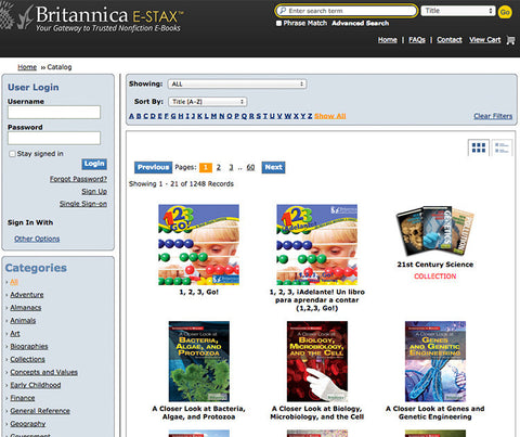 Britannica E-Books